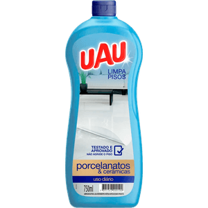 LIMPADOR UAU PISOS FRASCO 750ML CERAMICA